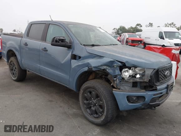 ✅ 2023 Ford Ranger XL • VIN: 1FTER4FH5PLE07515 • Lot: 42477894. Listed on IAAI with 14,082 mi. Free auction sales archive from the USA and detailed vehicle history report at DreamBid. Image 1.