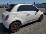 ✅ 2015 FIAT 500 Pop • VIN: 3C3CFFDR1FT501129 • Lot: 59232635. Listed on Copart with 92,281 mi. Free auction sales archive from the USA and detailed vehicle history report at DreamBid. Image 3.
