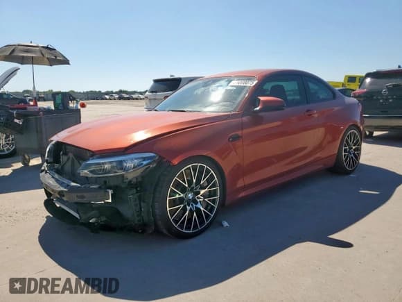 ✅ 2019 BMW M2 Competition • VIN: WBS2U7C59K7D43280 • Lot: 66008075. Listed on Copart with 34,135 mi. Free auction sales archive from the USA and detailed vehicle history report at DreamBid. Image 1.