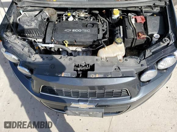 2014 Chevrolet Sonic LT z VIN 1G1JC5SH9E4165775, wystawiony jako Copart lot #73104784 z przebiegiem 109 625 mil mil oraz Czysty tytuł • Clean title. Historia ofert i sprzedaży dostępna na DreamBid. Obrazek 11.