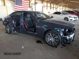 ✅ 2025 Mercedes-Benz C 43 AMG • VIN: W1KAF8HB9SR274180 • Lot: 84289705. Wystawiony na Copart z przebiegiem 189 mil. Bezpłatny archiwum sprzedaży aukcyjnych z USA i szczegółowy raport historii pojazdu na DreamBid. Zdjęcie 4.