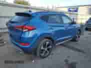 2018 Hyundai Tucson Limited z VIN KM8J33A20JU793089, wystawiony jako Copart lot #42907395 z przebiegiem 80 633 mil mil oraz Szkoda całkowita • Salvage title. Historia ofert i sprzedaży dostępna na DreamBid. Obrazek 3.