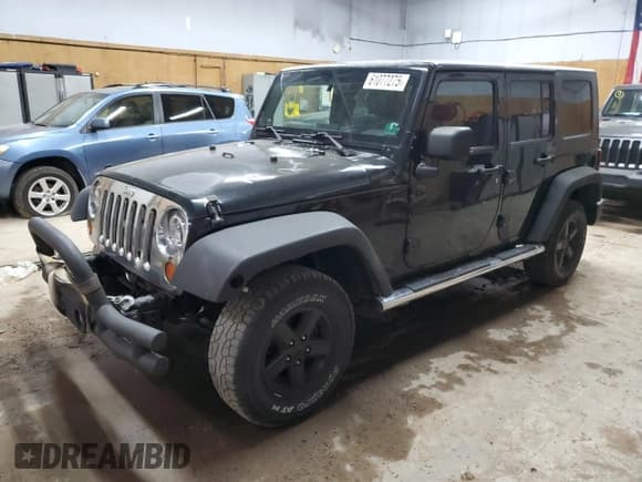 ✅ 2007 Jeep Wrangler X • VIN: 1J4GA39197L151852 • Lot: 61077275. Listed on Copart with 196,866 mi. Free auction sales archive from the USA and detailed vehicle history report at DreamBid. Image 1.