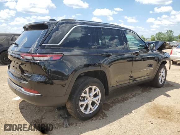 2022 Jeep Grand Cherokee Limited с VIN 1C4RJHBG3N8521574, выставлен на аукционе Copart как лот 63047765 с пробегом 26 959 миль миль и Списание • Salvage title. История ставок и продаж доступна на DreamBid. Изображение 3.