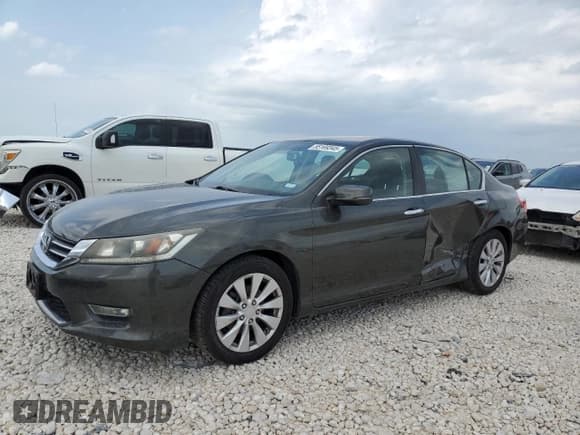 ✅ 2013 Honda Accord EX • VIN: 1HGCR2F77DA014515 • Lot: 55169345. Listed on Copart with 145,834 mi. Free auction sales archive from the USA and detailed vehicle history report at DreamBid. Image 1.