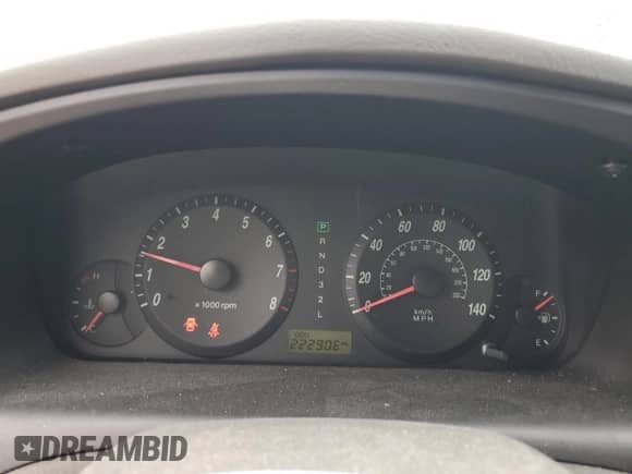 2005 Hyundai Elantra GLS with VIN KMHDN56D45U177639, listed as a Copart auction lot 73102194 with 222,906 mi miles and Non repairable. Bid and sale history available at DreamBid. Image 9.