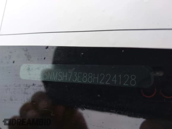 ✅ 2008 Hyundai Santa Fe SE • VIN: 5NMSH73E88H224128 • Лот: 43562653. Опубликован ранее на IAAI с пробегом 236 754 миль. Бесплатный доступ к архиву аукционных продаж из США и подробный отчёт об истории автомобиля на DreamBid. Изображение 9.