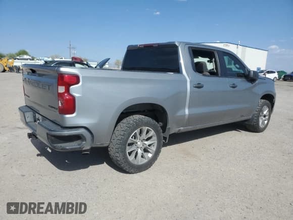 ✅ 2023 Chevrolet Silverado 1500 Custom • VIN: 3GCPABEK2PG181951 • Lot: 60565815. Listed on Copart with Not provided. Free auction sales archive from the USA and detailed vehicle history report at DreamBid. Image 3.
