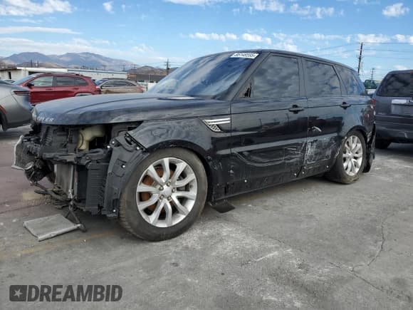 ✅ 2017 Land Rover Range Rover Sport HSE • VIN: SALWR2FV6HA178685 • Lot: 85148595. Listed on Copart with 32,976 mi. Free auction sales archive from the USA and detailed vehicle history report at DreamBid. Image 1.