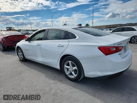 ✅ 2017 Chevrolet Malibu LS • VIN: 1G1ZB5ST2HF245566 • Lot: 87120565. Listed on Copart with Not provided. Free auction sales archive from the USA and detailed vehicle history report at DreamBid. Image 2.