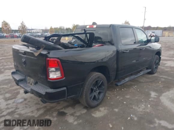 ✅ 2020 Ram 1500 Big Horn • VIN: 1C6SRFFT6LN163186 • Lot: 43544164. Listed on IAAI with 63,934 mi. Free auction sales archive from the USA and detailed vehicle history report at DreamBid. Image 4.