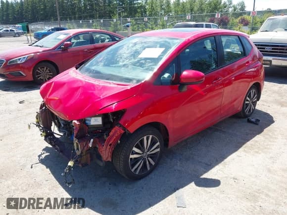 ✅ 2018 Honda Fit EX-L • VIN: 3HGGK5H93JM730252 • Lot: 42382412. Listed on IAAI with 75,637 mi. Free auction sales archive from the USA and detailed vehicle history report at DreamBid. Image 18.