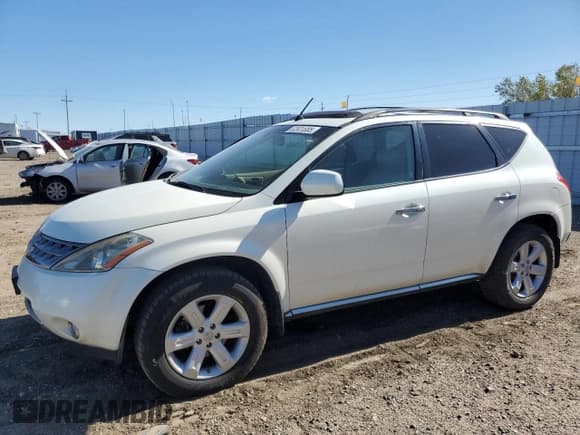 ✅ 2007 Nissan Murano SL • VIN: JN8AZ08W17W662636 • Lot: 82631885. Listed on Copart with 184,400 mi. Free auction sales archive from the USA and detailed vehicle history report at DreamBid. Image 1.