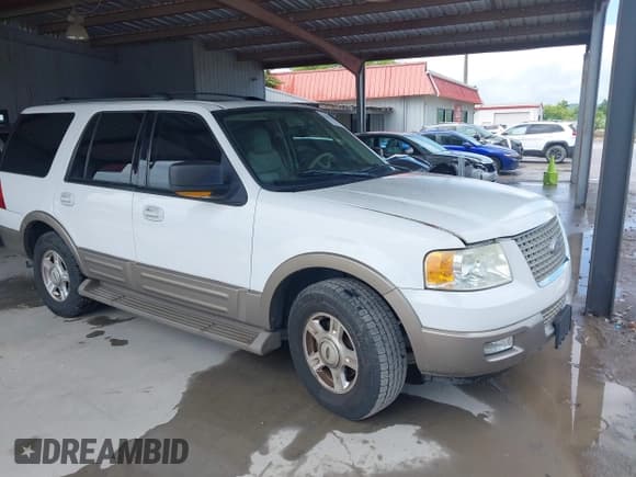 ✅ 2003 Ford Expedition Eddie Bauer • VIN: 1FMEU17W73LC16937 • Lot: 42631651. Listed on IAAI with 203,144 mi. Free auction sales archive from the USA and detailed vehicle history report at DreamBid. Image 1.