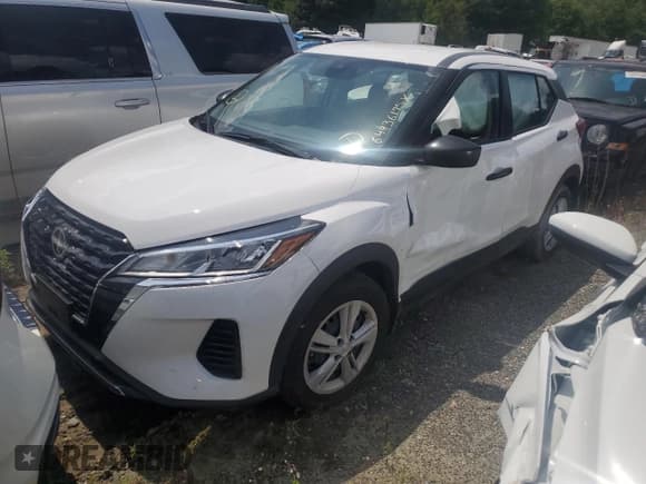 ✅ 2024 Nissan Kicks S • VIN: 3N1CP5BV7RL582728 • Лот: 64936175. Опубликован ранее на Copart с пробегом 4 129 миль. Бесплатный доступ к архиву аукционных продаж из США и подробный отчёт об истории автомобиля на DreamBid. Изображение 1.