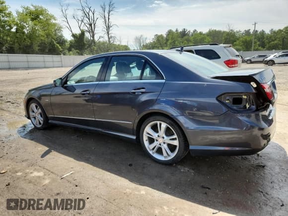 ✅ 2012 Mercedes-Benz E 350 Sport • VIN: WDDHF8JB7CA607405 • Lot: 63808185. Listed on Copart with 122,105 mi. Free auction sales archive from the USA and detailed vehicle history report at DreamBid. Image 2.