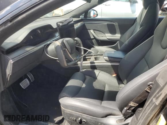 ✅ 2021 Tesla Model S Plaid • VIN: 5YJSA1E62MF455304 • Lot: 51279555. Listed on Copart with 17,951 mi. Free auction sales archive from the USA and detailed vehicle history report at DreamBid. Image 7.