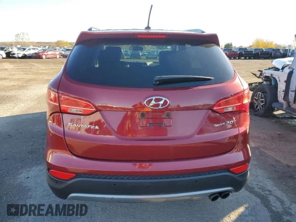 ✅ 2013 Hyundai Santa Fe Sport • VIN: 5XYZU3LA4DG020558 • Lot: 90250505. Listed on Copart with 185,942 mi. Free auction sales archive from the USA and detailed vehicle history report at DreamBid. Image 6.