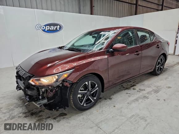 ✅ 2024 Nissan Sentra SV • VIN: 3N1AB8CVXRY301725 • Lot: 94175515. Listed on Copart with 50,799 mi. Free auction sales archive from the USA and detailed vehicle history report at DreamBid. Image 1.