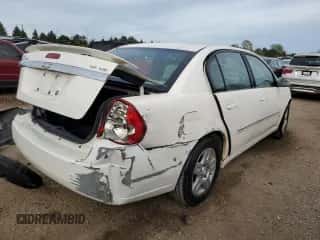 2006 Chevrolet Malibu 2LT z VIN 1G1ZT51836F141899, wystawiony jako Copart lot #73223054 z przebiegiem 80 284 mil mil oraz Szkoda całkowita • Salvage title. Historia ofert i sprzedaży dostępna na DreamBid. Obrazek 3.