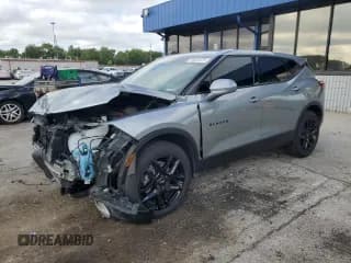 ✅ 2023 Chevrolet Blazer LT • VIN: 3GNKBCR42PS124680 • Lot: 69623475. Wystawiony na Copart z przebiegiem 55 671 mil. Bezpłatny archiwum sprzedaży aukcyjnych z USA i szczegółowy raport historii pojazdu na DreamBid. Zdjęcie 1.
