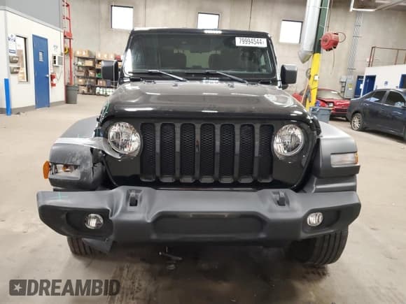 ✅ 2022 Jeep Wrangler Willys Sport • VIN: 1C4GJXAG0NW111202 • Lot: 79994544. Listed on Copart with 13,885 mi. Free auction sales archive from the USA and detailed vehicle history report at DreamBid. Image 5.