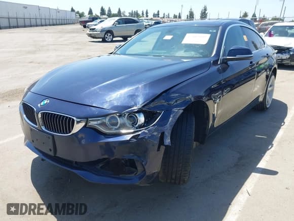 ✅ 2015 BMW 4 Series 428i • VIN: WBA4A9C53FGL85397 • Lot: 42402692. Listed on IAAI with 163,115 mi. Free auction sales archive from the USA and detailed vehicle history report at DreamBid. Image 2.