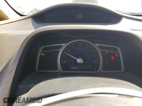 ✅ 2008 Honda Civic GX • VIN: 1HGFA46558L000525 • Lot: 80506145. Listed on Copart with 198,882 mi. Free auction sales archive from the USA and detailed vehicle history report at DreamBid. Image 9.