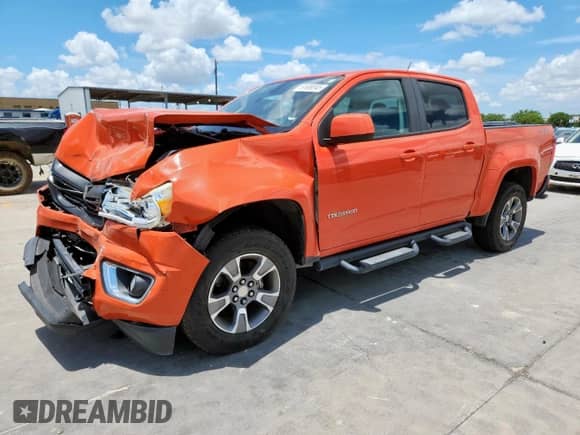 2020 Chevrolet Colorado 2WD Z71 z VIN 1GCGSDEN8L1243994, wystawiony jako Copart lot #61609345 z przebiegiem 123 428 mil mil oraz Szkoda całkowita • Salvage title. Historia ofert i sprzedaży dostępna na DreamBid. Obrazek 1.