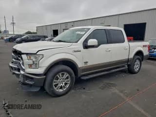 ✅ 2015 Ford F-150 Lariat • VIN: 1FTEW1EG7FFB95634 • Lot: 95720075. Listed on Copart with 184,556 mi. Free auction sales archive from the USA and detailed vehicle history report at DreamBid. Image 1.
