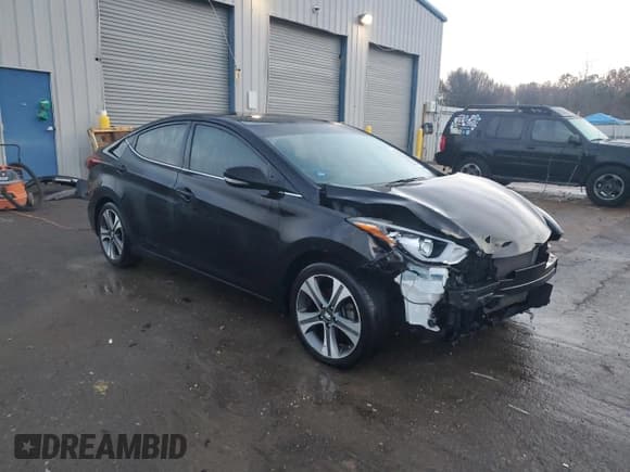 ✅ 2016 Hyundai Elantra Sport • VIN: KMHDH4AH3GU585256 • Lot: 87106885. Listed on Copart with 128,315 mi. Free auction sales archive from the USA and detailed vehicle history report at DreamBid. Image 4.