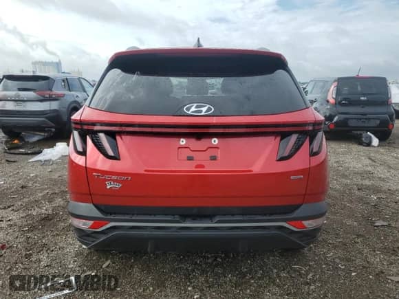 2023 Hyundai Tucson SEL z VIN 5NMJFCAE8PH270974, wystawiony jako Copart lot #66855455 z przebiegiem 3 080 mil mil oraz Szkoda całkowita • Salvage title. Historia ofert i sprzedaży dostępna na DreamBid. Obrazek 6.