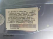 ✅ 2004 Honda Civic LX • VIN: 2HGES16614H639508 • Lot: 43719631. Listed on IAAI with 196,488 mi. Free auction sales archive from the USA and detailed vehicle history report at DreamBid. Image 9.