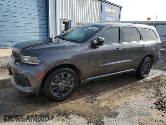 ✅ 2021 Dodge Durango SXT Plus • VIN: 1C4RDHAG1MC762196 • Lot: 51106245. Listed on Copart with 60,539 mi. Free auction sales archive from the USA and detailed vehicle history report at DreamBid. Image 1.