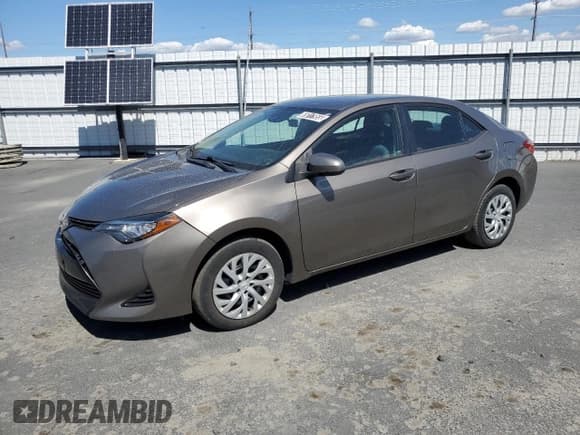 ✅ 2017 Toyota Corolla L • VIN: 2T1BURHE2HC781137 • Лот: 65017955. Опубликован ранее на Copart с пробегом 90 573 миль. Бесплатный доступ к архиву аукционных продаж из США и подробный отчёт об истории автомобиля на DreamBid. Изображение 1.