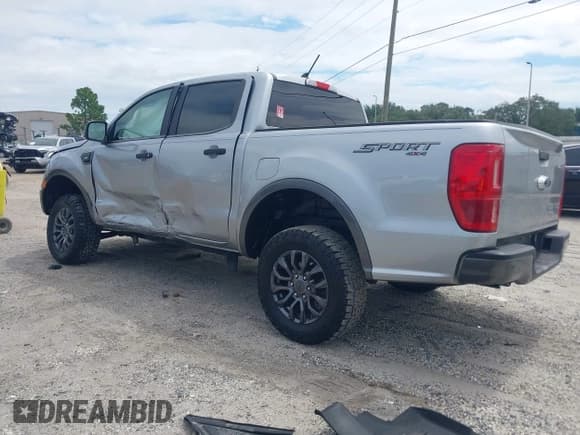 ✅ 2020 Ford Ranger Lariat • VIN: 1FTER4FH9LLA71409 • Lot: 43205180. Listed on IAAI with 41,813 mi. Free auction sales archive from the USA and detailed vehicle history report at DreamBid. Image 3.