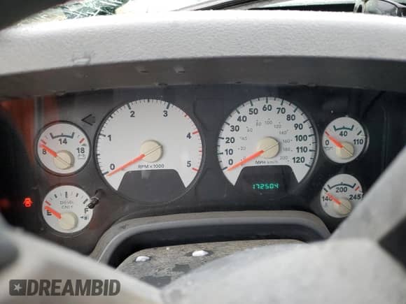 2006 Dodge 3500 SLT z VIN 3D7LX39C16G158087, wystawiony jako Copart lot #53310925 z przebiegiem 172 504 mil mil oraz Czysty tytuł • Clean title. Historia ofert i sprzedaży dostępna na DreamBid. Obrazek 9.