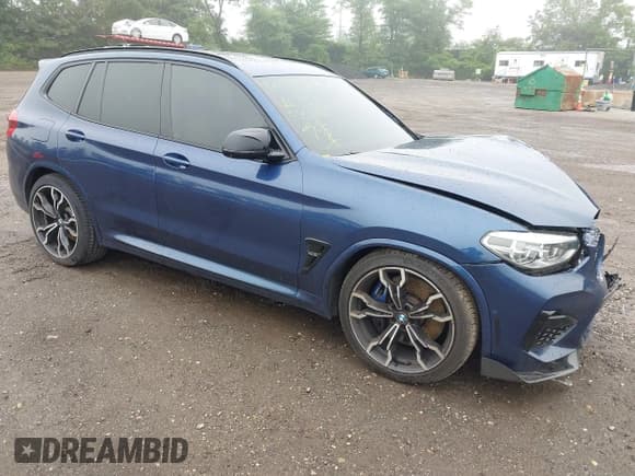 ✅ 2020 BMW X3 M Competition • VIN: 5YMTS0C03L9B74349 • Лот: 42532945. Опубликован ранее на IAAI с пробегом 41 604 миль. Бесплатный доступ к архиву аукционных продаж из США и подробный отчёт об истории автомобиля на DreamBid. Изображение 1.