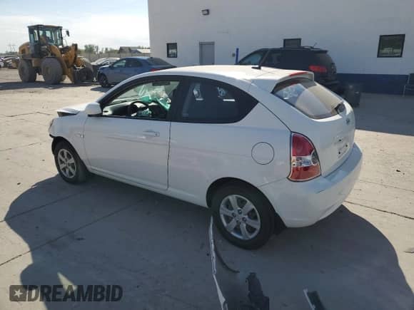 2010 Hyundai Accent GS with VIN KMHCM3AC2AU162746, listed as a Copart auction lot 75228044 with Not provided miles and Salvage title. Bid and sale history available at DreamBid. Image 2.