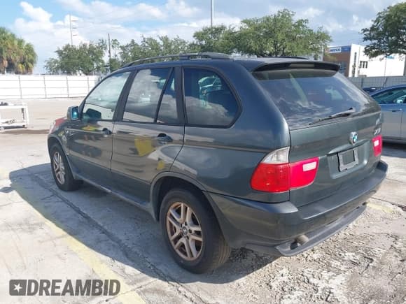 ✅ 2004 BMW X5 3.0i • VIN: 5UXFA13504LU40159 • Lot: 43231692. Listed on IAAI with 113,261 mi. Free auction sales archive from the USA and detailed vehicle history report at DreamBid. Image 3.