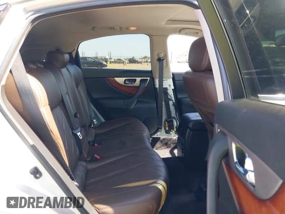 ✅ 2013 Infiniti FX • VIN: JN8CS1MU9DM142005 • Lot: 42418388. Listed on IAAI with 81,715 mi. Free auction sales archive from the USA and detailed vehicle history report at DreamBid. Image 8.