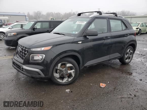 ✅ 2022 Hyundai Venue SEL • VIN: KMHRC8A36NU172065 • Lot: 81455804. Listed on Copart with 19,190 mi. Free auction sales archive from the USA and detailed vehicle history report at DreamBid. Image 1.