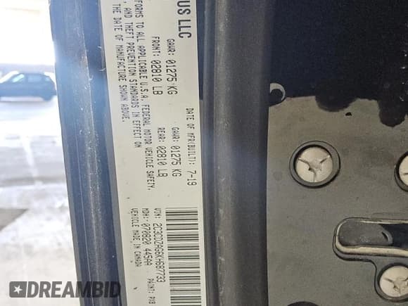 ✅ 2019 Dodge Challenger SXT • VIN: 2C3CDZAG6KH687733 • Lot: 86142935. Wystawiony na Copart z przebiegiem 87 905 mil. Bezpłatny archiwum sprzedaży aukcyjnych z USA i szczegółowy raport historii pojazdu na DreamBid. Zdjęcie 12.