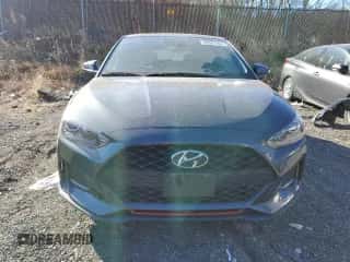 2019 Hyundai Veloster Turbo R-Spec z VIN KMHTH6AB1KU005997, wystawiony jako Copart lot #82587494 z przebiegiem 59 568 mil mil oraz Szkoda całkowita • Salvage title. Historia ofert i sprzedaży dostępna na DreamBid. Obrazek 5.