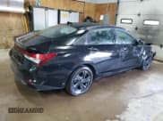 ✅ 2021 Hyundai Elantra SEL • VIN: 5NPLM4AG4MH002539 • Lot: 86112845. Listed on Copart with 56,443 mi. Free auction sales archive from the USA and detailed vehicle history report at DreamBid. Image 3.