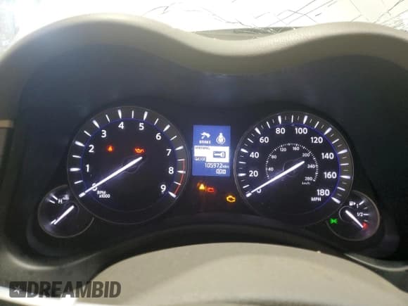 ✅ 2015 Infiniti Q70 • VIN: JN1BY1AP8FM540073 • Lot: 44041175. Listed on Copart with 105,972 mi. Free auction sales archive from the USA and detailed vehicle history report at DreamBid. Image 9.