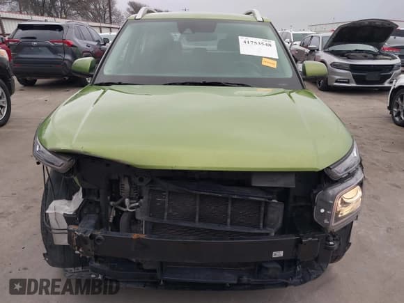 ✅ 2021 Hyundai Venue Denim • VIN: KMHRC8A3XMU082402 • Lot: 41753548. Listed on IAAI with 64,383 mi. Free auction sales archive from the USA and detailed vehicle history report at DreamBid. Image 13.