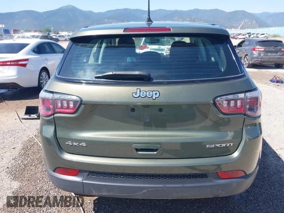 ✅ 2019 Jeep Compass Sport • VIN: 3C4NJDAB1KT599782 • Lot: 42686372. Listed on IAAI with 36,221 mi. Free auction sales archive from the USA and detailed vehicle history report at DreamBid. Image 17.