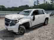 2019 Chevrolet Tahoe LS with VIN 1GNSCAKC9KR151048, listed as a Copart auction lot 69196595 with 100,702 mi miles and Salvage title. Bid and sale history available at DreamBid. Image 1.