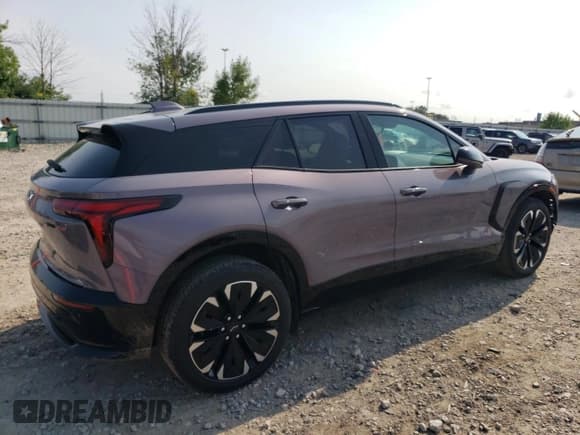 ✅ 2024 Chevrolet Blazer EV eAWD RS • VIN: 3GNKDCRJ2RS185532 • Лот: 65431054. Опубликован ранее на Copart с пробегом 3 653 миль. Бесплатный доступ к архиву аукционных продаж из США и подробный отчёт об истории автомобиля на DreamBid. Изображение 3.